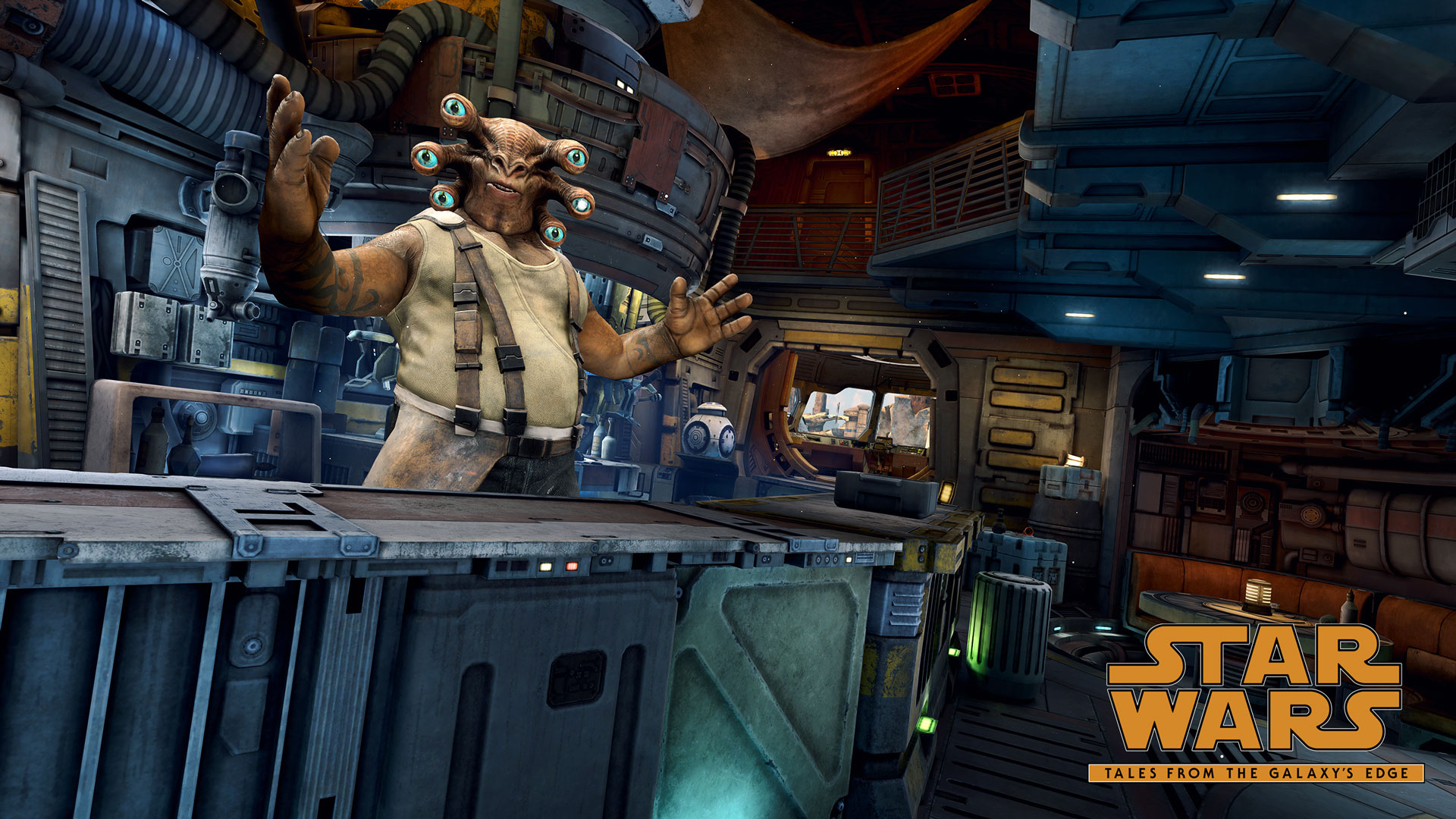 Star Wars: Tales from The Galaxy's Edge Gameplay