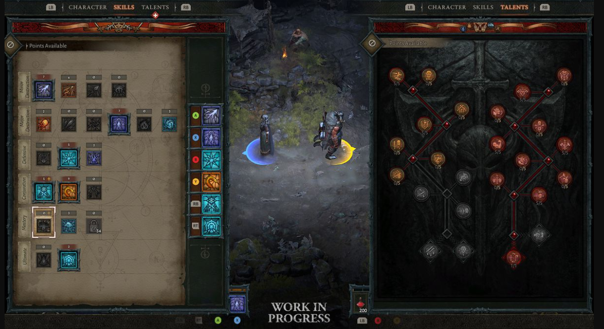 Multiplayer Options in Diablo 4